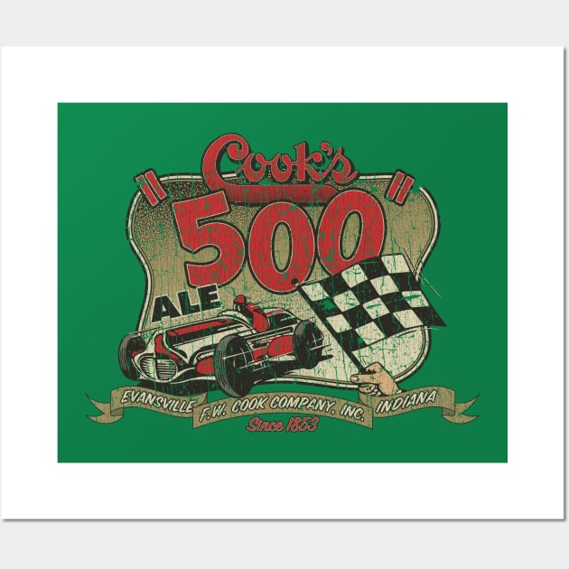 Cook’s 500 Ale 1952 Wall Art by JCD666